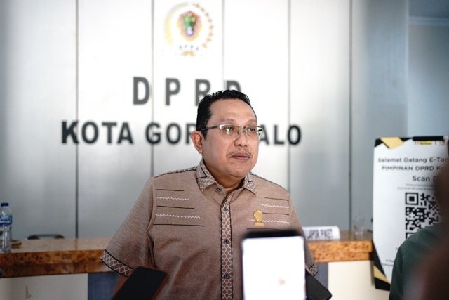 Ketua Fraksi Golkar DPRD Kota Gorontalo, Totok Bachtiar. (Foto; Istw)