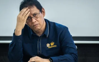 Menteri Keuangan Purbaya Yudhi Sadewa menjawab pertanyaan wartawan saat konferensi pers di Kantor Kementerian Keuangan, Jakarta, Rabu (5/8/2026). ANTARA FOTO/Bayu Pratama S/nym.Menteri Keuangan Purbaya Yudhi Sadewa menjawab pertanyaan wartawan saat konferensi pers di Kantor Kementerian Keuangan, Jakarta, Rabu (5/8/2026). ANTARA FOTO/Bayu Pratama S/nym/Hibata.id