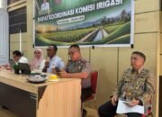 dalam Rapat Koordinasi Komisi Irigasi bersama Balai Wilayah Sungai (BWS) Wilayah II, BMKG Gorontalo, serta Balai Besar Penerapan Modernisasi Pertanian (BBRMP) Provinsi Gorontalo di Aula Bappeda Litbang Bone Bolango, Rabu (14/10/2026)/Hibata.id