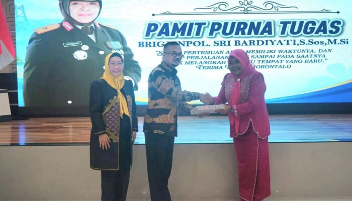 Kepala BNN Gorontalo Sri Bardiyati Purna Tugas, Tomas Mopili Beri Apresiasi