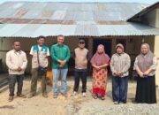 Anggota Komisi III DPRD Provinsi Gorontalo memantau pembangunan rumah penerima BSPS di Kelurahan Tumbihe, Bone Bolango, Sabtu (10/10/2026)/Hibata.id