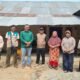 Anggota Komisi III DPRD Provinsi Gorontalo memantau pembangunan rumah penerima BSPS di Kelurahan Tumbihe, Bone Bolango, Sabtu (10/10/2026)/Hibata.id