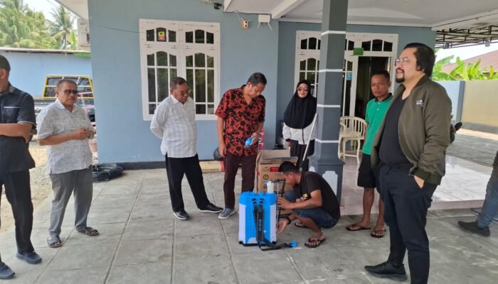 Komisi II Deprov Tinjau Pemanfaatan Handsprayer Petani di Hutabohu