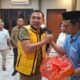 Ketua Fraksi Partai Golkar DPRD Provinsi Gorontalo Abd. Ghalib Lahidjun menghadiri kegiatan reses Rusli Habibie yang dirangkaikan dengan edukasi literasi keuangan OJK di Bone Bolango, Jumat (16/10/2026)/Hibata.id