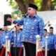 Wali Kota Gorontalo Adhan Dambea saat menjadi pembina upacara peringatan Hari Kesaktian Pancasila di Lapangan Taruna Remaja, Kota Gorontalo, Kamis, 1 Oktober 2026. (Foto: Humas)