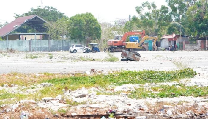 Eks Terminal Andalas Bersiap Berubah, Lahan Kantor Wali Kota Gorontalo Mulai Dibersihkan
