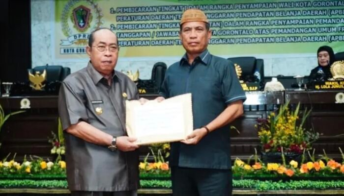 RAPBD Kota Gorontalo 2027 Diserahkan, Adhan Tekankan Pengawasan dan Ketepatan Sasaran