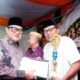 Wakil Wali Kota Gorontalo, Indra Gobel saat penutupan Festival Barzanji II tingkat Kota Gorontalo sekaligus pengumuman kejuaraan di halaman TPQ Al-Muttaqien, Kelurahan Siendeng, Kecamatan Hulonthalangi, Rabu (7/10/2026). (Foto: Humas)