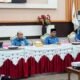 Wali Kota Gorontalo, Adhan Dambea saat melihat pemaparan dan wawancara bersama dewan juri tingkat pusat berlangsung secara daring dari Aula Rumah Dinas Wali Kota Gorontalo, Bhandayo Lo Yiladia (BLY), Kamis (8/10/2026). (Foto: Humas)