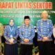 Penjabat Sekretaris Daerah Kota Gorontalo, Nuryanto saat Rapat Koordinasi Lintas Sektor Tim Pelaksana Kesehatan Jiwa Masyarakat (TPKJM) tingkat Kota Gorontalo 2026 di Grand Q Hotel, Kamis (8/10/2026). (Foto: Humas)