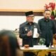 Wakil Wali Kota Gorontalo Indra Gobel saat elantikan, pengukuhan, dan pengambilan sumpah atau janji pejabat pimpinan tinggi pratama, administrator, dan pengawas, Senin, 19 Oktober 2026. (Foto: Humas)
