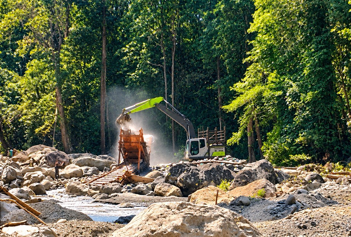 Tambang Ilegal Hutan Taluditi Beroperasi, Polisi Baru Akan Koordinasi/Hibata.id