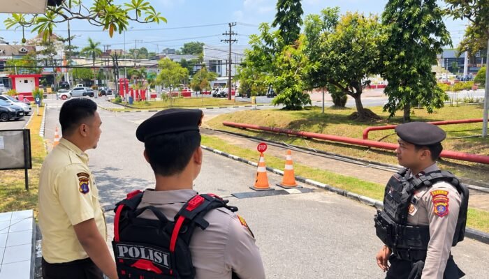 Cegah Karhutla, Patroli 110 Polresta Balikpapan Sambangi Warga