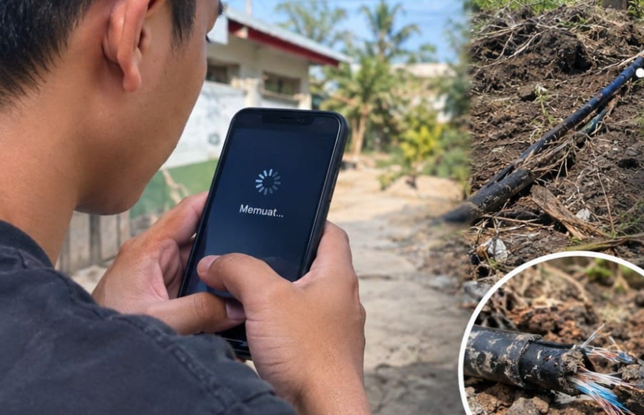 Jaringan Internet Telkomsel di Pohuwato Lemot/Hibata.id