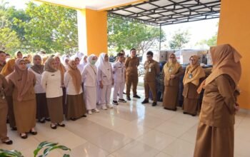Apel Pagi, RSUD ZUS Gorontalo Utara Tekankan Profesionalisme Pegawai