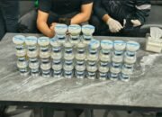 Petugas melaksanakan Operasi Tertib Narkoba di Kota Balikpapan, Kalimantan Timur/Hibata.id