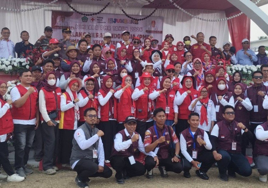 Wakil Bupati Boalemo Lahmudin Hambali membuka Jumbara PMR Wonosari dan menekankan pembentukan karakter serta nilai kemanusiaan generasi muda/Hibata.id