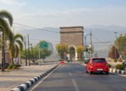 Lokasi Center Point Gorontalo diselimuti kabut tipis di tengah memburuknya kualitas udara di Provinsi Gorontalo/Hibata.id