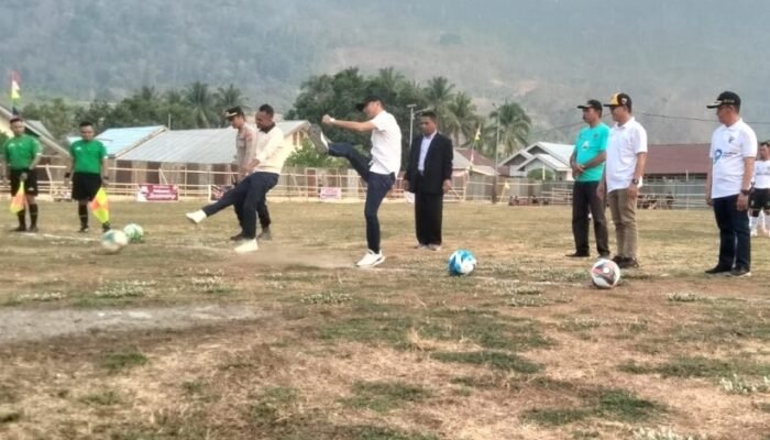 Plt Bupati Bolmut Buka Imokima Cup Jilid II, 28 Tim Ikut Bersaing