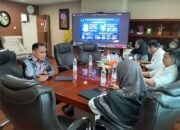 Plt Kepala Diskominfo Bone Bolango Budi Wantogia dalam agenda konsultasi dan konsolidasi program komunikasi publik dan digitalisasi pemerintahan bersama Komdigi/Hibata.id