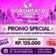 Gorontalo Half Marathon 2026 menawarkan diskon pendaftaran hingga Rp125 ribu pada 16–28 Oktober. Simak kode promo dan ketentuan diskonnya/Hibata.id