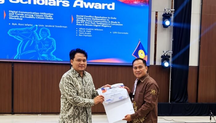 Dari Konflik Tambang, Ichsan Budiman Wantogia Sabet Penghargaan