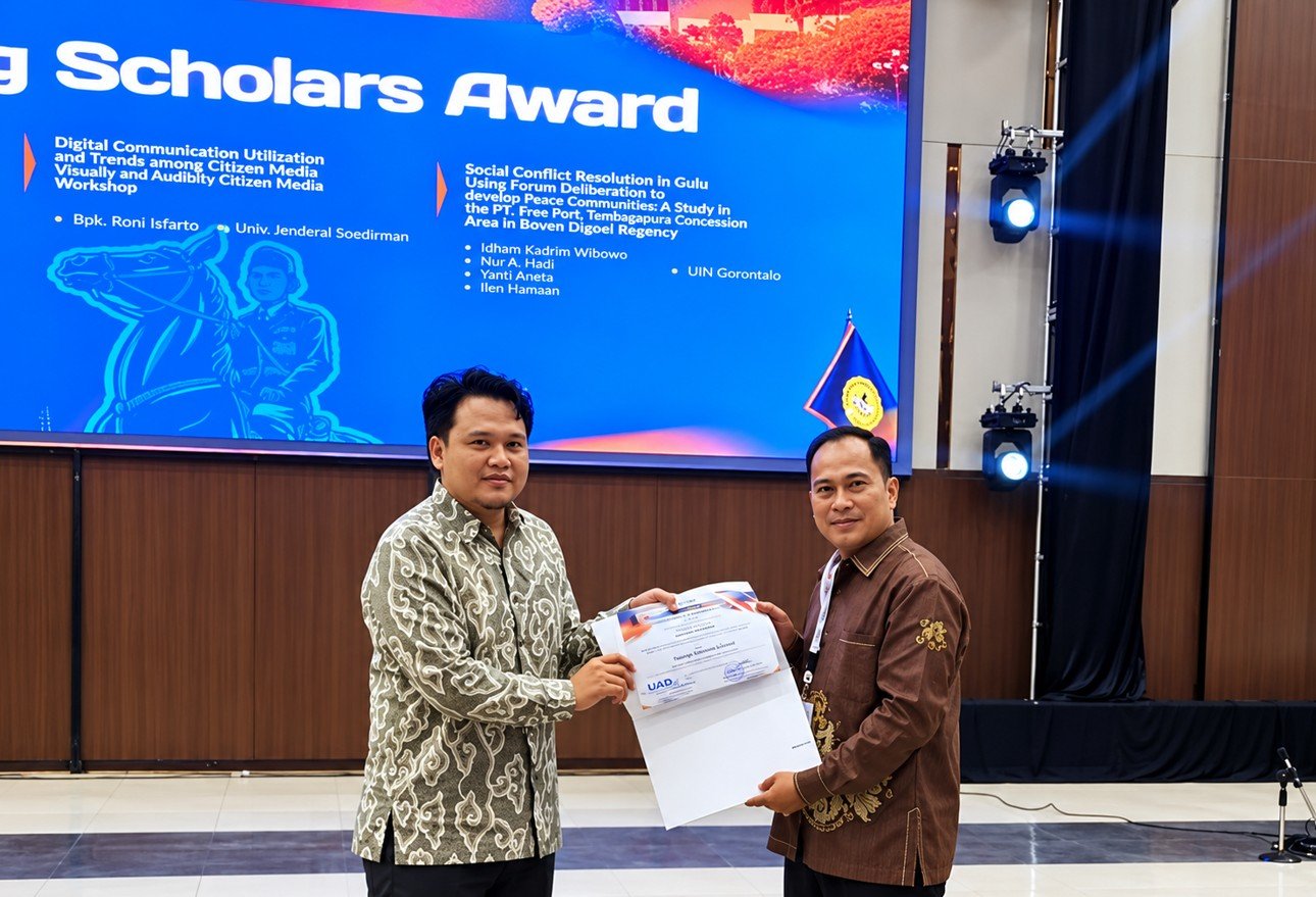 Pelaksana Tugas (Plt.) Kepala Dinas Komunikasi dan Informatika Kabupaten Bone Bolango, Ichsan Budiman Wantogia/Hibata.id