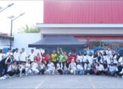 Imigrasi Gorontalo menghadirkan PASPORIA saat Car Free Day untuk memudahkan warga mengakses layanan paspor/Hibata.id