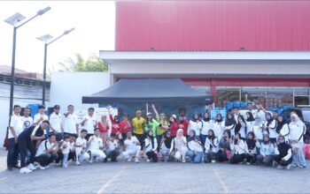 Imigrasi Gorontalo menghadirkan PASPORIA saat Car Free Day untuk memudahkan warga mengakses layanan paspor/Hibata.id