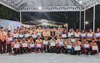 Bupati Gorontalo Sofyan Puhi menegaskan peran Gerakan Pramuka dalam membentuk karakter, memperkuat nasionalisme, dan menanamkan nilai Pancasila/Hibata.id