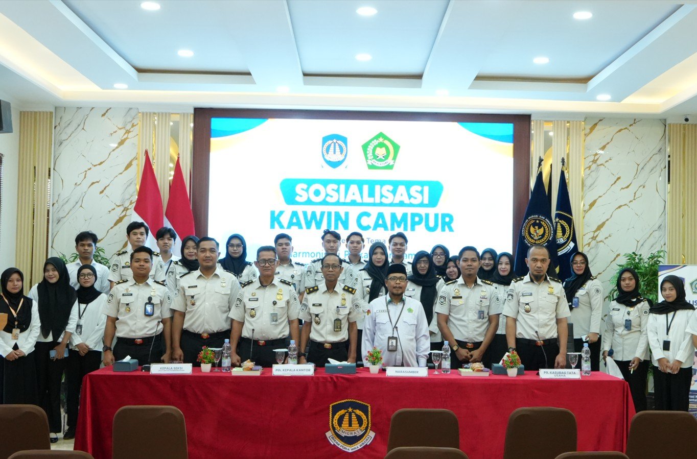 Imigrasi Gorontalo menggelar sosialisasi perkawinan campuran untuk memperkuat pemahaman hukum, administrasi, dan izin tinggal WNA/Hibata.id