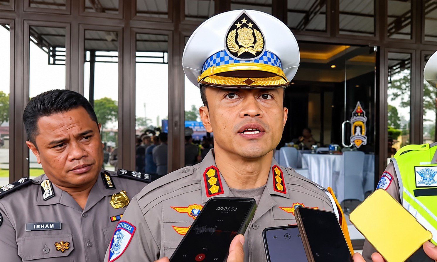 Direktur Lalu Lintas Polda Gorontalo Kombes Pol. Lukman Cahyono/Hibata.id