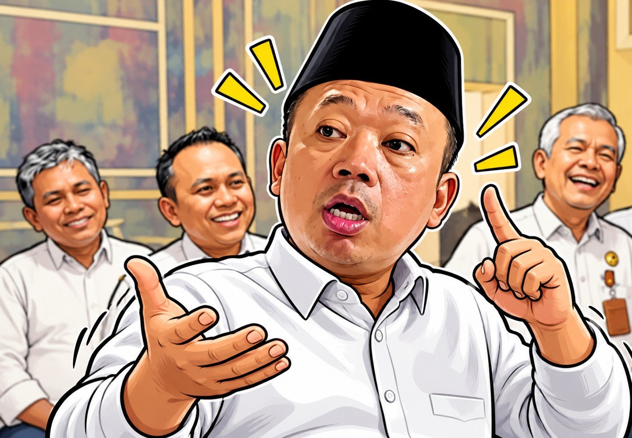 Menteri Agraria dan Tata Ruang (ATR) Nusron Wahid/Hibata.id