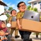 DLHK Provinsi Gorontalo mengadakan sembilan MacBook Pro dengan pagu Rp231,9 juta. Urgensi belanja dan pencatatan sumber anggaran perlu diperjelas/Hibata.id