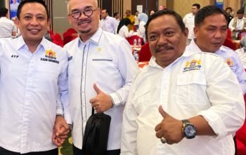 Ismail M. Nonto menyoroti komunikasi KADIN Gorontalo dan meminta konsolidasi diperkuat untuk mencegah potensi mosi tidak percaya/Hibata.id