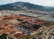 Kawasan Indonesia Huabao Industrial Park (IHIP) di Morowali, Sulawesi Tengah (Sulteng). Foto: Walhi Sulteng/Mongabay Indonesia.