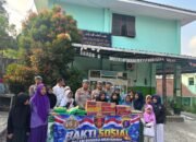 Propam Polresta Balikpapan memperingati Hari Jadi ke-24 dengan berbagi sembako dan motivasi kepada anak-anak Panti Asuhan Aisyiyah/Hibata.id