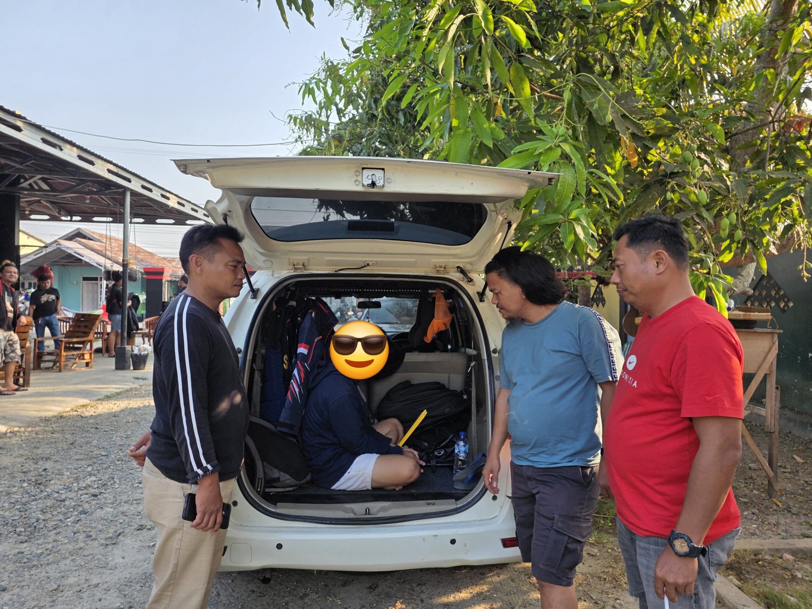 Terduga pelaku diamankan di salah satu tempat kos di Kabupaten Bone Bolango, Kamis (1/10/2026) dini hari/Hibata.id