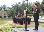 Kapolda Kalimantan Timur (Kaltim) Irjen Pol Endar Priantoro memimpin upacara peringatan Hari Kesaktian Pancasila 2026/Hibata.id