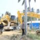 Empat unit excavator diamankan polisi dalam penindakan dugaan aktivitas pertambangan emas tanpa izin di Molosifat, Kecamatan Popayato Barat, Kabupaten Pohuwato/Hibata.id