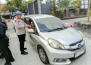 Personel Sipropam Polresta Balikpapan melakukan pemeriksaan kelengkapan administrasi dan disiplin anggota melalui kegiatan Gaktibplin/Hibata.id