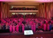 Bhayangkari Kaltim mengikuti seminar harmoni keluarga dan perencanaan keuangan di Balikpapan/Hibata.id