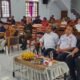 Bupati Boalemo Rum Pagau menghadiri Temu Raya Pria Kaum Bapak Gereja Imanuel Kaaruyan, Sabtu (3/10/2026)/Hibata.id