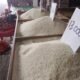 Beras pasokan Makassar dijual di Pasar Tradisional Marisa, Kabupaten Pohuwato, Gorontalo. Harga beras masih berada di kisaran Rp13 ribu hingga Rp14 ribu per kilogram/Hibata.id