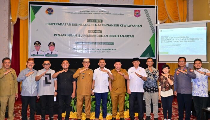 Ismet Mile Mulai “Benahi Peta” Pembangunan Bone Bolango Lewat RDTR