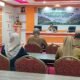 Bupati Boalemo Rum Pagau membuka pembahasan laporan akhir penyusunan RP3KP di Hotel Grand Amalia, Selasa (6/10/2026)/Hibata.id