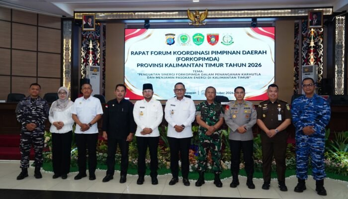 Gubernur Kaltim Pimpin Rapat Forkopimda Bahas Karhutla dan Energi