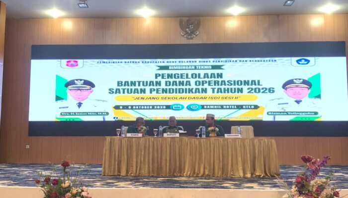 Bupati Bone Bolango Minta Dana BOS Digunakan Sesuai Peruntukan