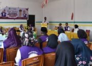 Bupati Boalemo Rum Pagau membuka Rapat Koordinasi Tim Pembina Posyandu tingkat Kabupaten Boalemo di Aula Kantor Desa Hungayonaa, Kecamatan Tilamuta, Rabu (7/10/2026)/Hibata.id
