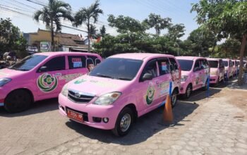Mobil Cinta untuk membantu pasien kurang mampu pulang setelah menjalani perawatan, Kamis (8/10/2026)/Hibata.id